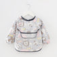 Infant Child Waterproof Bib Long Sleeve Infant Baby Overclothes Infants Polyester Taffeta Full Body Waterproof