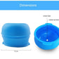 Anti-spill Leak-proof Silicone Straw Cup Lid