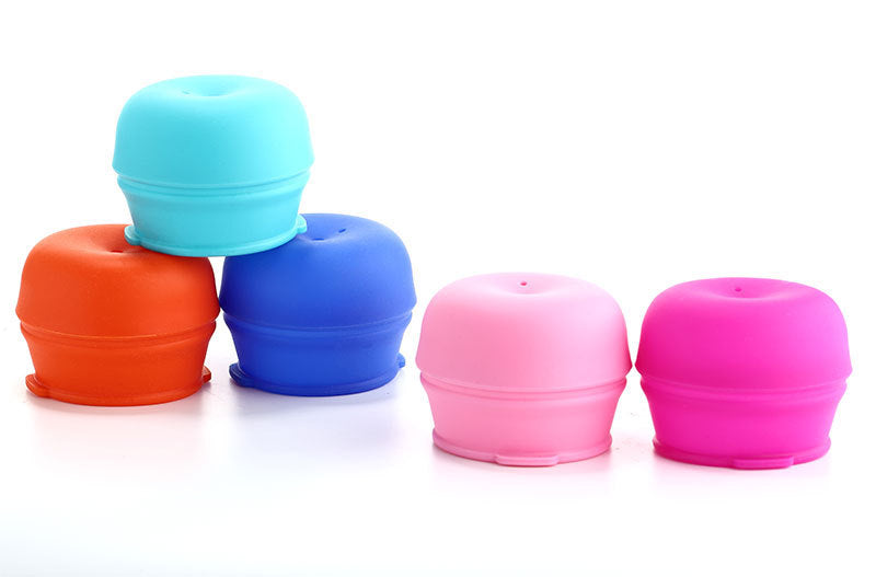 Anti-spill Leak-proof Silicone Straw Cup Lid