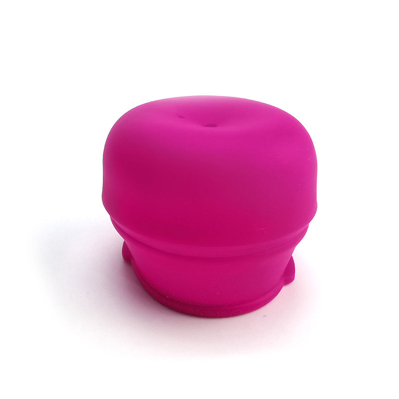 Anti-spill Leak-proof Silicone Straw Cup Lid