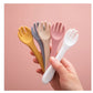 Food Grade Baby Feeding Tableware Silicone Fork