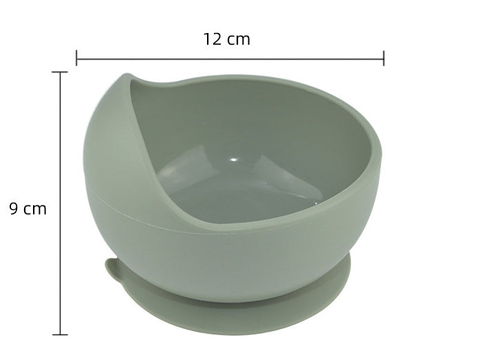 Baby Suction Bowl with Wooden Spoon