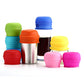 Anti-spill Leak-proof Silicone Straw Cup Lid